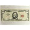 Image 1 : 1963 $5 US RED SEAL NOTE