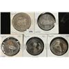 Image 1 : 5 ASSORTED CANADA TRADE DOLLARS UNC 1978