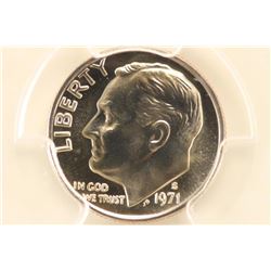 1971-S ROOSEVELT DIME PCGS PR69