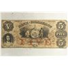 Image 1 : 1858 BANK OF COMMERCE STATE OF GEORGIA $5