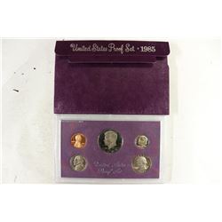 1985 US PROOF SET (WITH BOX)