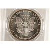 Image 2 : 1989 AMERICAN SILVER EAGLE PCGS MS67 EDGE TONING