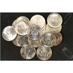 ROLL OF 18-2015-D KENNEDY HALF DOLLARS BU
