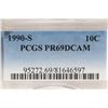 Image 3 : 1990-S ROOSEVELT DIME PCGS PR69 DCAM
