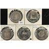 Image 1 : 5 ASSORTED CANADA TRADE DOLLARS UNC 2000