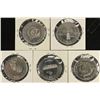 Image 2 : 5 ASSORTED CANADA TRADE DOLLARS UNC 2000