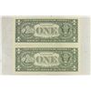 Image 2 : 2-2003-A $1 FRN'S LOW CONSECUTIVE SERIAL 'S UNC