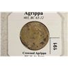 Image 3 : B.C. 63-12 AGRIPPA ANCIENT COIN