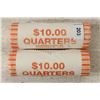 Image 1 : 2-$10 ROLLS OF 2008-P ALASKA QUARTERS BU