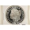 Image 1 : 1 TROY OZ .999 FINE SILVER PROOF ROUND 2014 MORGAN