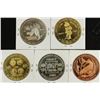 Image 2 : 5 ASSORTED CANADA TRADE DOLLARS UNC 2-1992, 1995,