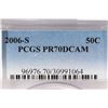 Image 3 : 2006-S KENNEDY HALF DOLLAR PCGS PR70 DCAM