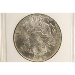 1922 PEACE SILVER DOLLAR NGC MS63