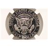 Image 2 : 1964 ACCENT HAIR KENNEDY HALF DOLLAR NGC PF67