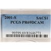 Image 3 : 2001-S SACAGAWEA DOLLAR PCGS PR69 DCAM