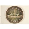 Image 1 : 1959 CANADA SILVER DOLLAR TONED BRILLIANT UNC