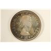Image 2 : 1959 CANADA SILVER DOLLAR TONED BRILLIANT UNC