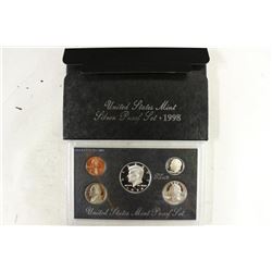 1998 US SILVER PROOF SET (WITH BOX)