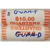 Image 1 : 2-$10 ROLLS OF 2009-P & D GUAM QUARTERS BU