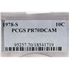 Image 3 : 1978-S ROOSEVELT DIME PCGS PR70 DCAM