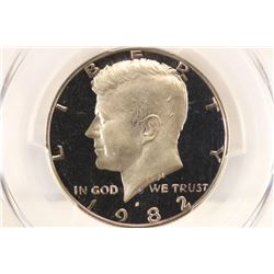 1982-S KENNEDY HALF DOLLAR PCGS PR69 DCAM