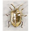 Image 2 : Enamel Green Beetle Pin