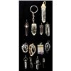 Image 1 : 12 Crystal Pendants and 1 Crystal Keychain