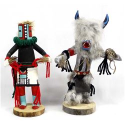2 Native American Navajo Kachinas