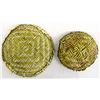 Image 3 : 2 Native American Hopi  3-Tones Sifter Baskets