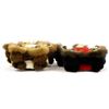 Image 2 : 2 Alaskan Eskimo Fur Embellished Pin Cushions