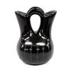 Image 3 : Santa Clara Matte on Black Pottery Wedding Vase