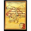 Image 2 : 3 Vintage Mexican Straw Pictures