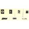 Image 1 : 7 Linocut Block Prints by Andy Chuka