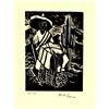 Image 2 : 7 Linocut Block Prints by Andy Chuka