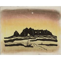 Native American Mixed Media Drawing by George Yoe
