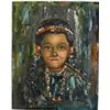 Image 1 : Original Oil Painting on Board by Sylvia