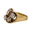 Image 1 : 0.85 ctw Diamond Ring - 14KT Yellow Gold