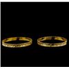 Image 2 : 18KT Yellow Gold Bracelet Set