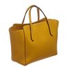 Image 4 : Gucci Yellow Textured Leather Swing Tote Bag