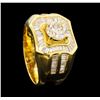 Image 4 : 2.79 ctw Diamond Ring - 18KT Yellow Gold