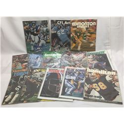 LOT OF 13 FOOTBALL MAGAZINES