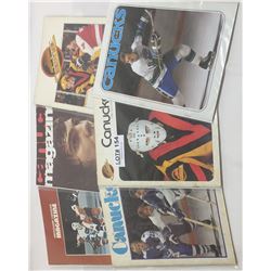 6 CANUCKS MAGAZINES