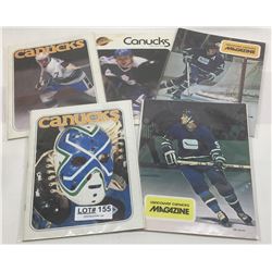 5 CANUCKS MAGAZINES