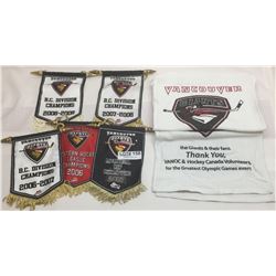 LOT OF VANCOUVER GIANTS MERCHANDISE