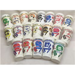 APPROX 20 PLASTIC HOCKEY CUPS