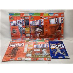 6 COLLECTOR CEREAL BOXES