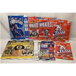 8 COLLECTOR CEREAL BOXES