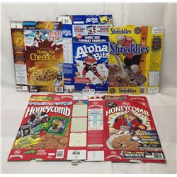 5 COLLECTOR CEREAL BOXES