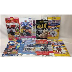 8 COLLECTOR CEREAL BOXES