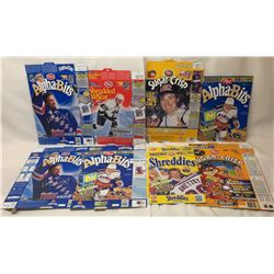 8 COLLECTOR CEREAL BOXES